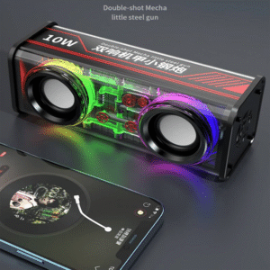Mecha V8 Bluetooth Speaker - কালো