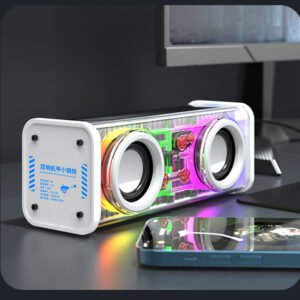 Mecha V8 Bluetooth Speaker - সাদা